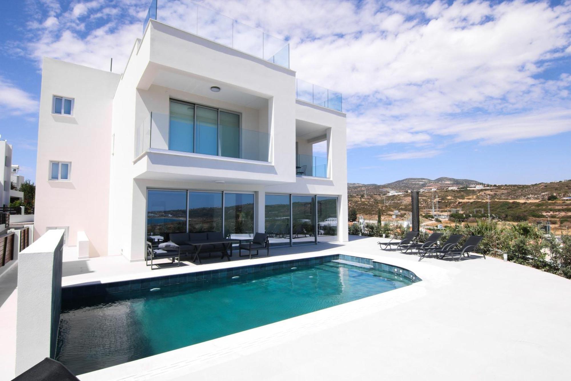 Phaedrus Living Luxury Seaview Coral Bay Villa Peyia Exterior foto